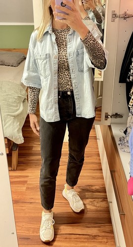 Amisu jeanshemd hellblau - amisu,