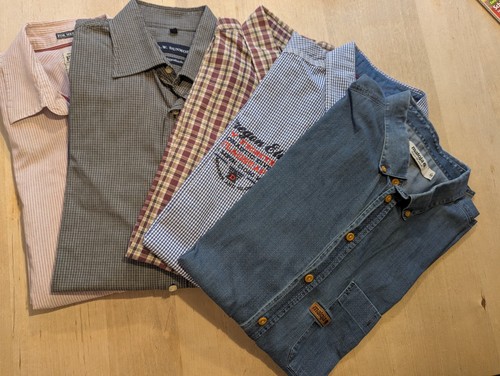 Herren hemden l xl - ., /